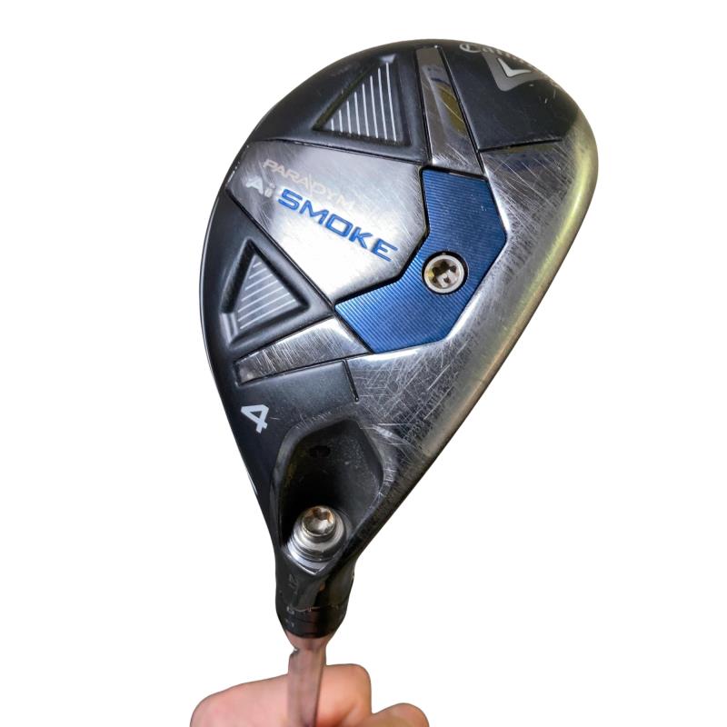 【中古】 キャロウェイ PARADYM Ai SMOKE U4 ユーティリティ UT NS PRO 850GH neo (フレックスS) メンズ 男性用 右利き 右用 Cランク ゴルフクラブ