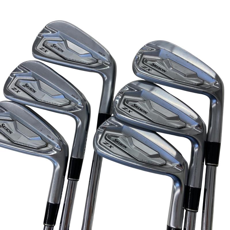 【中古】 ダンロップ SRIXON ZX5 Mk II 6S アイアン仕掛ける IR リシャフト (フレックス余分の物) メンズ 成人男性用 右利き 右用 C価値づける ゴルフ野球クラブ