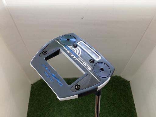 【中古】 オデッセイ Ai-ONE TRI-BEAM JAILBIRD MINI CH 33インチ パター PT STROKE LAB 90 スチール (フレックスその他) メンズ 男性用 右利き 右用 Cランク ゴルフクラブ｜ゴルフパートナー 中古クラブ店