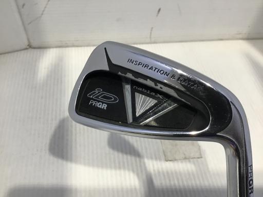 【中古】 プロギア iD nabla X 5S アイアンセット IR iD nabla X(アイアン) (フレックスSR) メンズ 男性用 右利き 右用 Dランク ゴルフクラブ