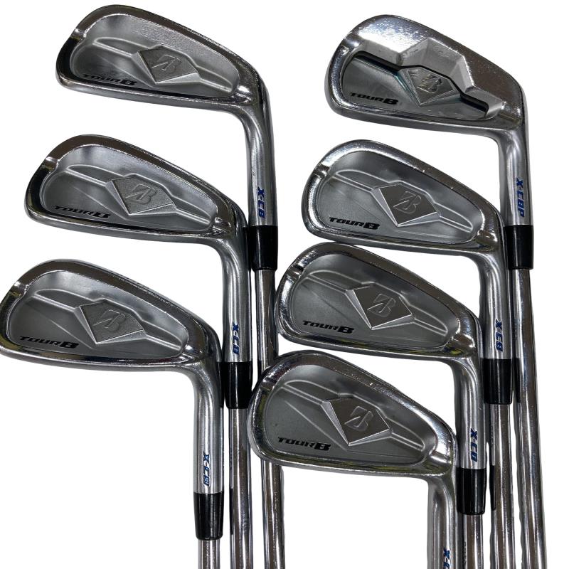 【中古】 ブリヂストン TOUR B X-CB 8S アイアンセット IR Dynamic Gold (フレックスS) メンズ 男性用 右利き 右用 Dランク ゴルフクラブ｜ゴルフパートナー 中古クラブ店