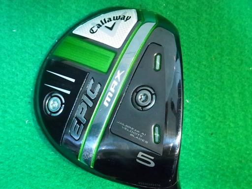 【中古】 キャロウェイ EPIC MAX 5W フェアウェイウッド FW Diamana 40 for CW(2021 EPIC FW) (フレックスS) メンズ 男性用 右利き 右用 Cランク ゴルフクラブ