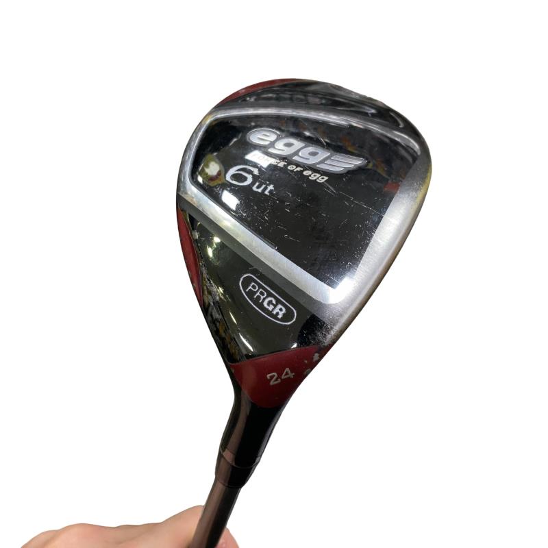【中古】 労働者階級歯車 egg(2017) U6 ありがた味 UT egg一風変わった炭素 (フレックスR) メンズ 成人男性用 右利き 右用 C位置づける ゴルフ野球クラブ