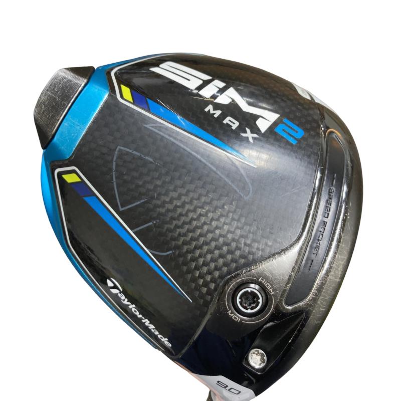 【中古】 テーラーメイド SIM2 MAX 9° ドライバー DR TENSEI BLUE TM50(SIM2 DR) (フレックスS) メンズ 男性用 右利き 右用 Cランク ゴルフクラブ