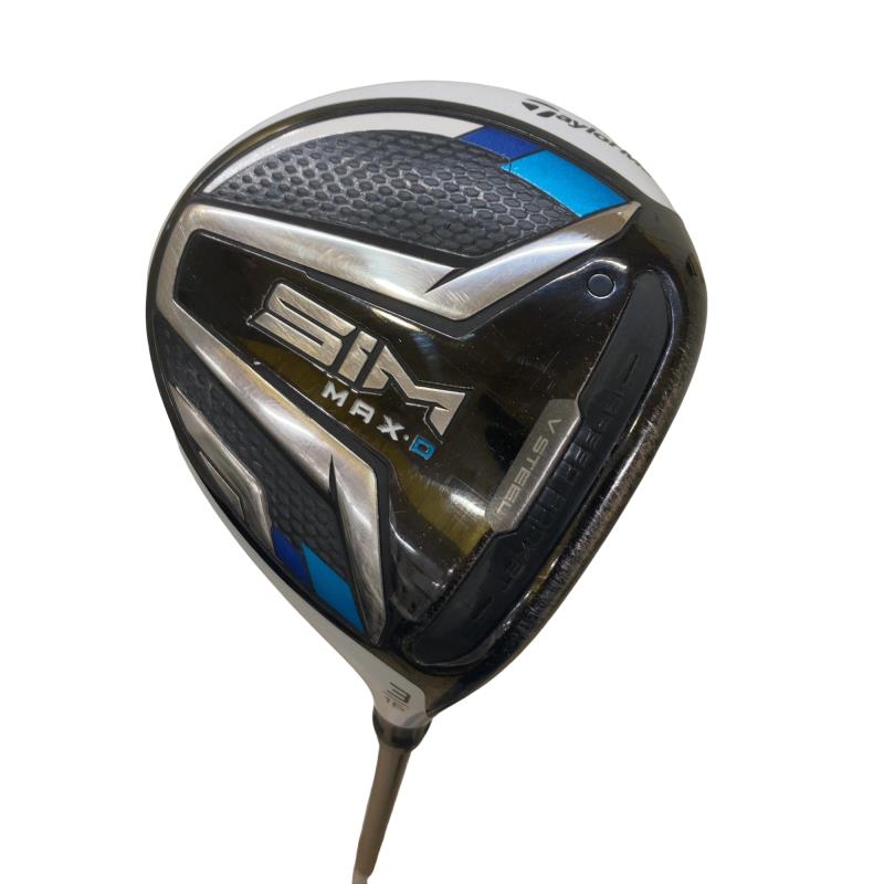 【中古】 テーラーメイド SIM MAX-D 3W フェアウェイウッド FW TENSEI BLUE TM50(FW) (フレックスSR) メンズ 男性用 右利き 右用 Cランク ゴルフクラブ