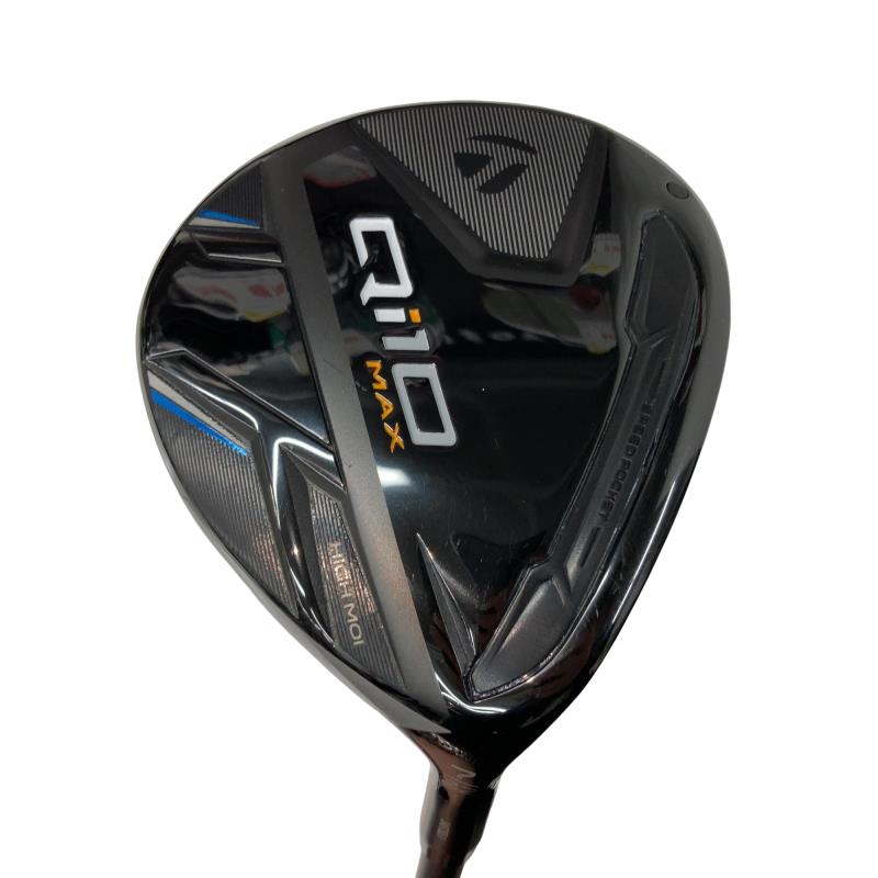 【中古】 テーラーメイド Qi10 MAX 7W フェアウェイウッド FW 純正特注シャフト (フレックスS) メンズ 男性用 右利き 右用 Cランク ゴルフクラブ