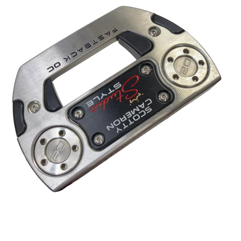 【中古】 タイトリスト SCOTTY CAMERON STUDIO STYLE FASTBACK OC(2025) 33in パター PT スチール写真 (フレックス余分の物) メンズ 成人男性用 右利き 右用 B序列付ける ゴルフ野球クラブ