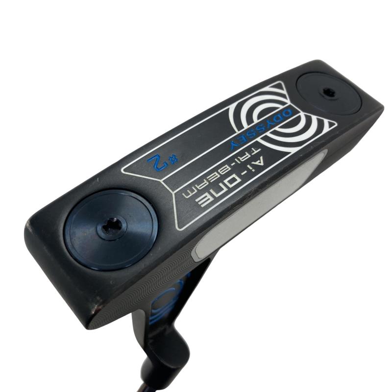 【中古】 オデッセイ Ai-ONE TRI-BEAM #2 33インチ パター PT STROKE LAB 90 スチール (フレックスその他) メンズ 男性用 右利き 右用 Cランク ゴルフクラブ 17,715円