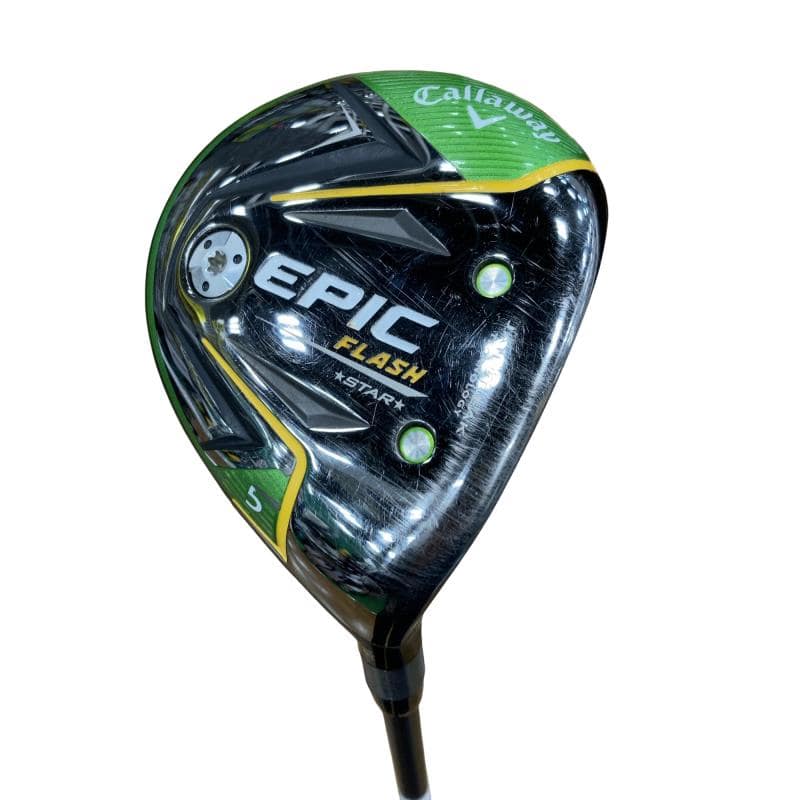 【中古】 キャロウェイ EPIC FLASH STAR 5W フェアウェイウッド FW Speeder EVOLUTION for CW(フェアウェイ) (フレックスSR) メンズ 男性用 右利き 右用 Cランク ゴルフクラブ