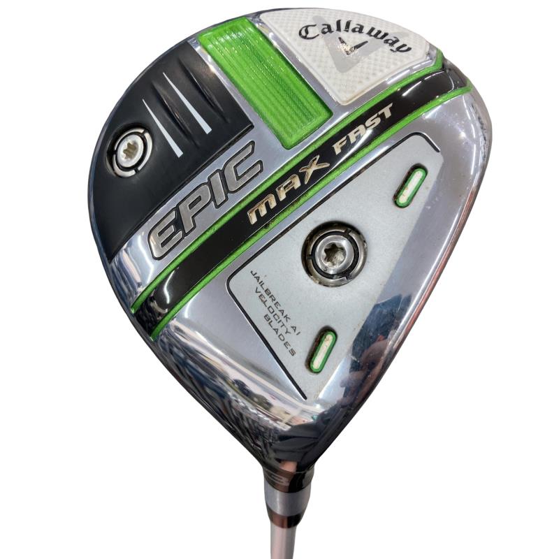 【中古】 キャロウェイ EPIC MAX FAST 3W レディース フェアウェイウッド FW ELDIO for CW 40(FW) (フレックスL) レディース お上さん用 右利き 右用 C序列付ける ゴルフ野球クラブ レディースクラブ-ゴルフ-スポーツ・アウトドア