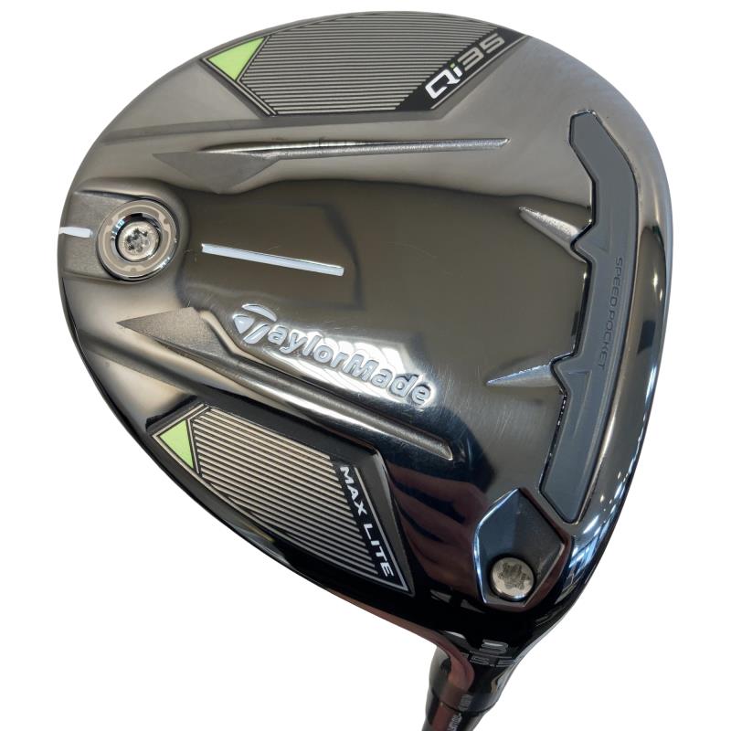 【中古】 テーラーメイド Qi35 MAX LITE 3W フェアウェイウッド FW AIR SPEEDER TM(Qi35 FW) (フレックスS) メンズ 男性用 右利き 右用 Cランク ゴルフクラブ