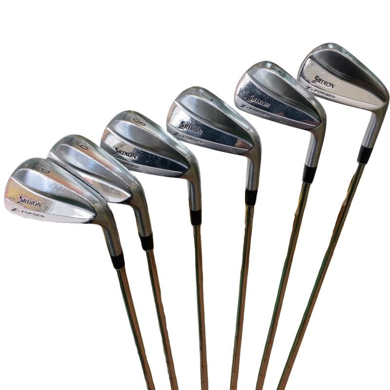 【中古】 ダンロップ SRIXON Z-FORGED 6S アイアンセット IR Dynamic Gold D.S.T (フレックスS) メンズ 男性用 右利き 右用 Cランク ゴルフクラブ