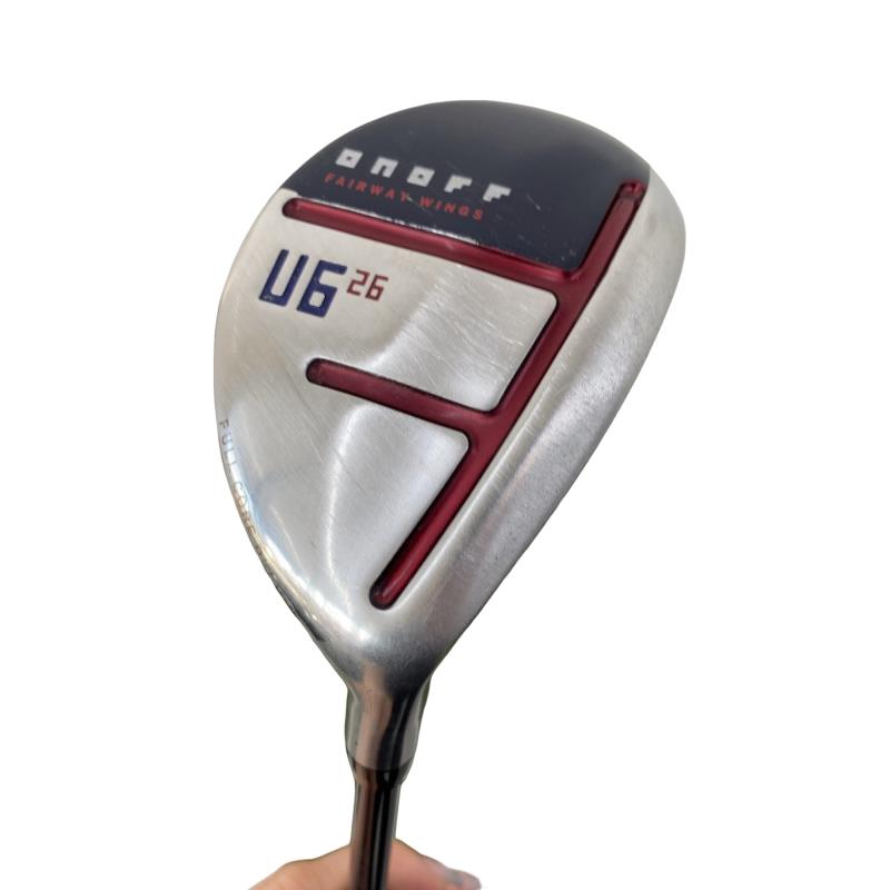 【中古】 ダイワ(グローブライド) ONOFF FAIRWAY WINGS(2020) AKA U6 ユーティリティ UT SMOOTH KICK MP-520U (フレックスS) メンズ 男性用 右利き 右用 Cランク ゴルフクラブ|ゴルフパートナー 中古クラブ店