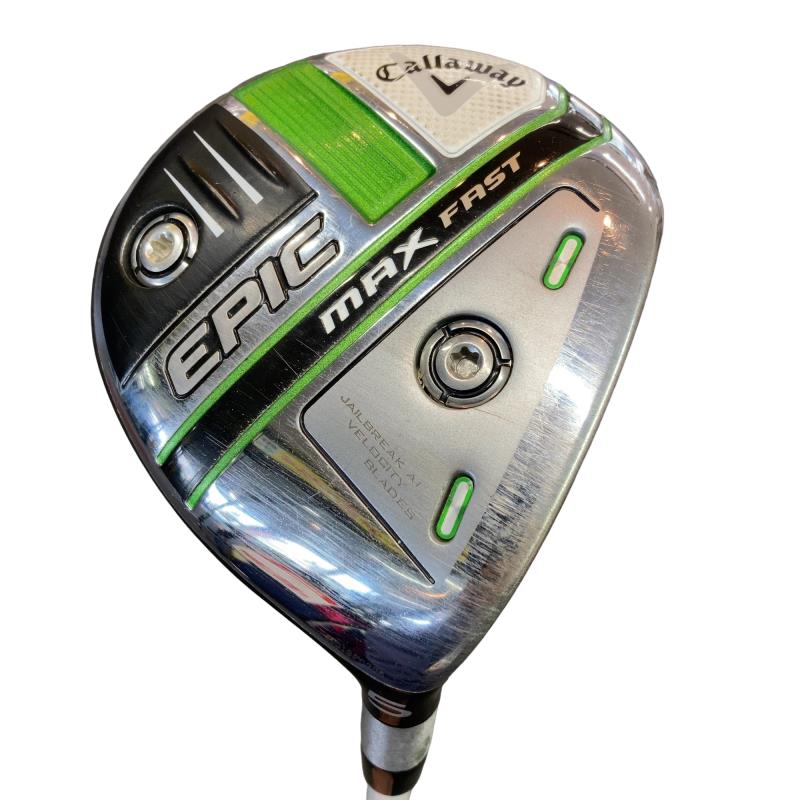 【中古】 キャロウェイ EPIC MAX FAST 5W レディース フェアウェイウッド FW ELDIO for CW 40(FW) (フレックスL) レディース 女性用 右利き 右用 Cランク ゴルフクラブ