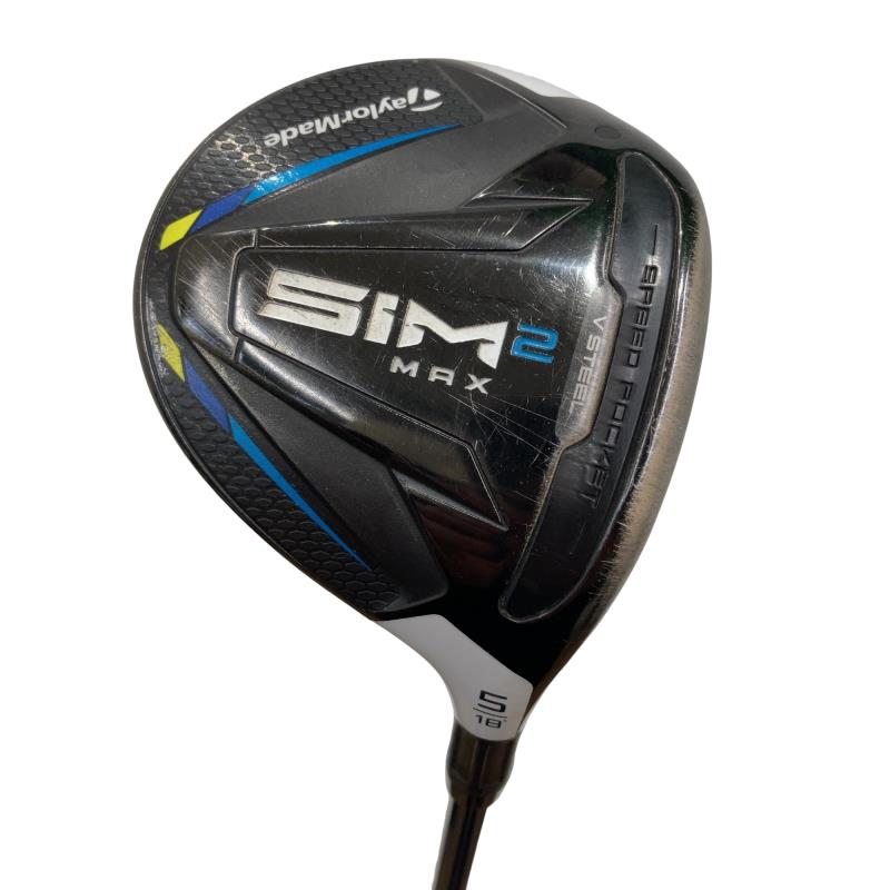 【中古】 テーラーメイド SIM2 MAX 5W フェアウェイウッド FW TENSEI BLUE TM50(SIM2 FW) (フレックスS) メンズ 男性用 右利き 右用 Cランク ゴルフクラブ|ゴルフパートナー 中古クラブ店