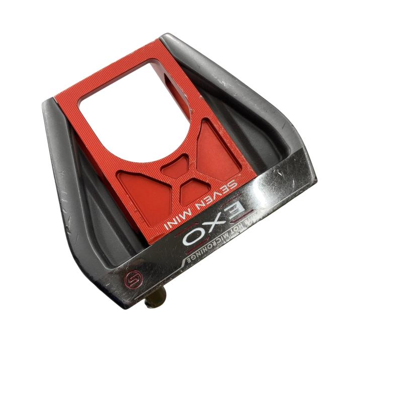 【中古】 オデッセイ EXO SEVEN MINI S 34in パター PT スチール写真 (フレックス余分の物) メンズ 成人男性用 右利き 右用 C位置づける ゴルフ野球クラブ