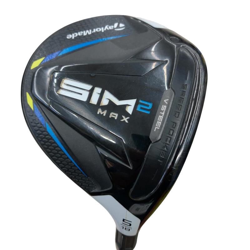 【中古】 テーラーメイド SIM2 MAX 5W フェアウェイウッド FW TENSEI BLUE TM50(SIM2 FW) (フレックスSR) メンズ 男性用 右利き 右用 Cランク ゴルフクラブ｜ゴルフパートナー 中古クラブ店