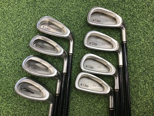 【中古】 ダンロップ XXIO(2002) 8S アイアンセット IR XXIO MP200 (フレックスR) メンズ 男性用 右利き 右用 Cランク ゴルフクラブ