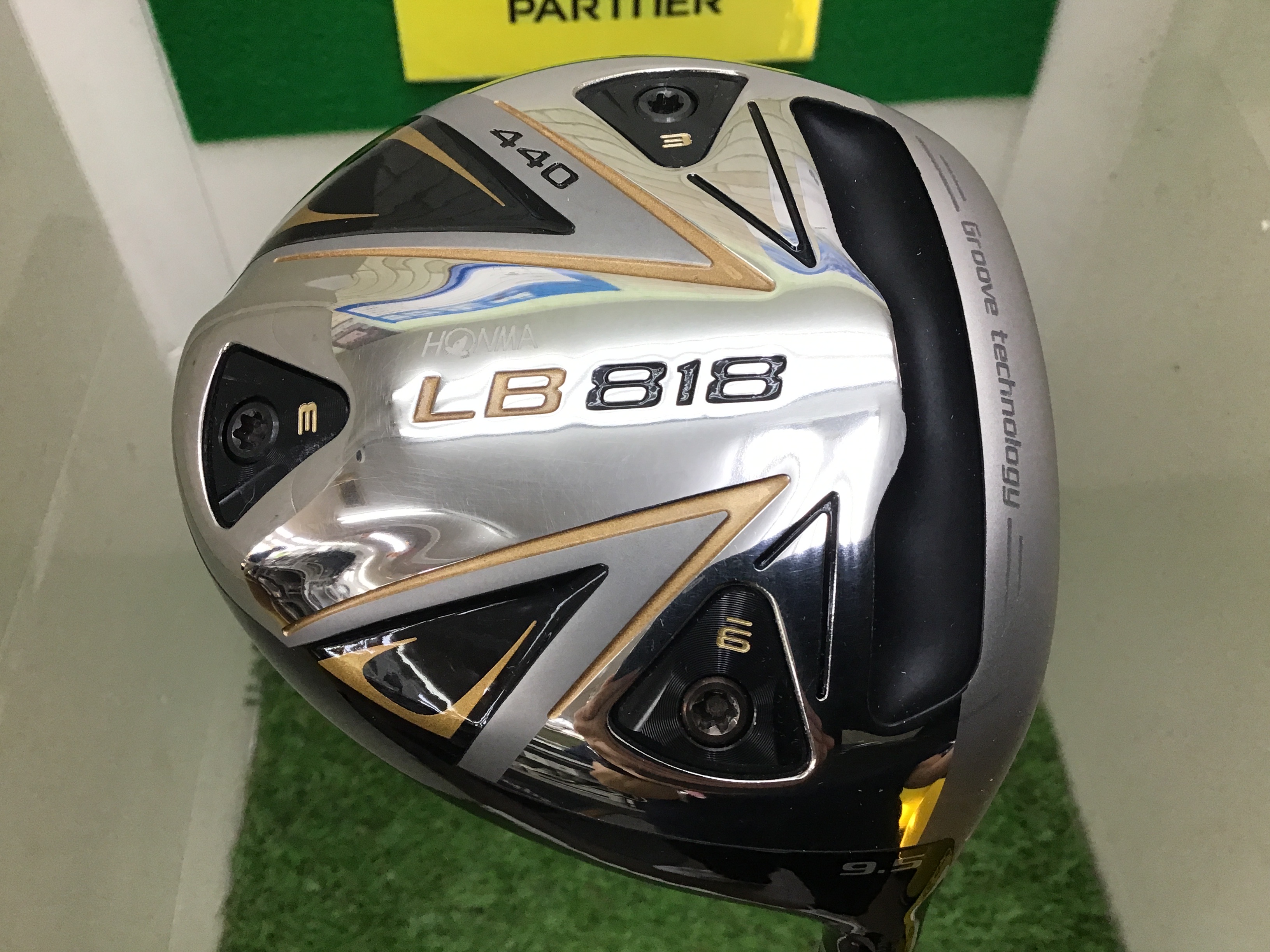【中古】 本間ゴルフ LB-818 440  9.5° １番ウッド DR VIZARD 45 (フレックスS) メンズ 成人男性用 右利き 右用 C序列付ける ゴルフ野球クラブ