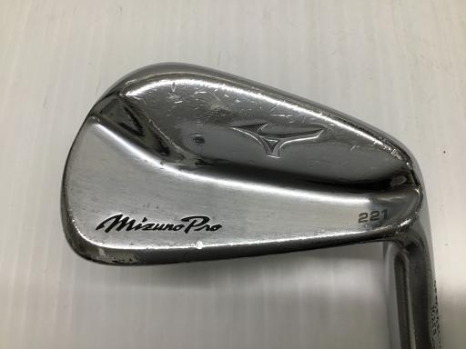 【中古】 ミズノ Mizuno Pro 221 6S アイアンセット IR 純正特注シャフト (フレックスその他) メンズ 男性用 右利き 右用 Dランク ゴルフクラブ