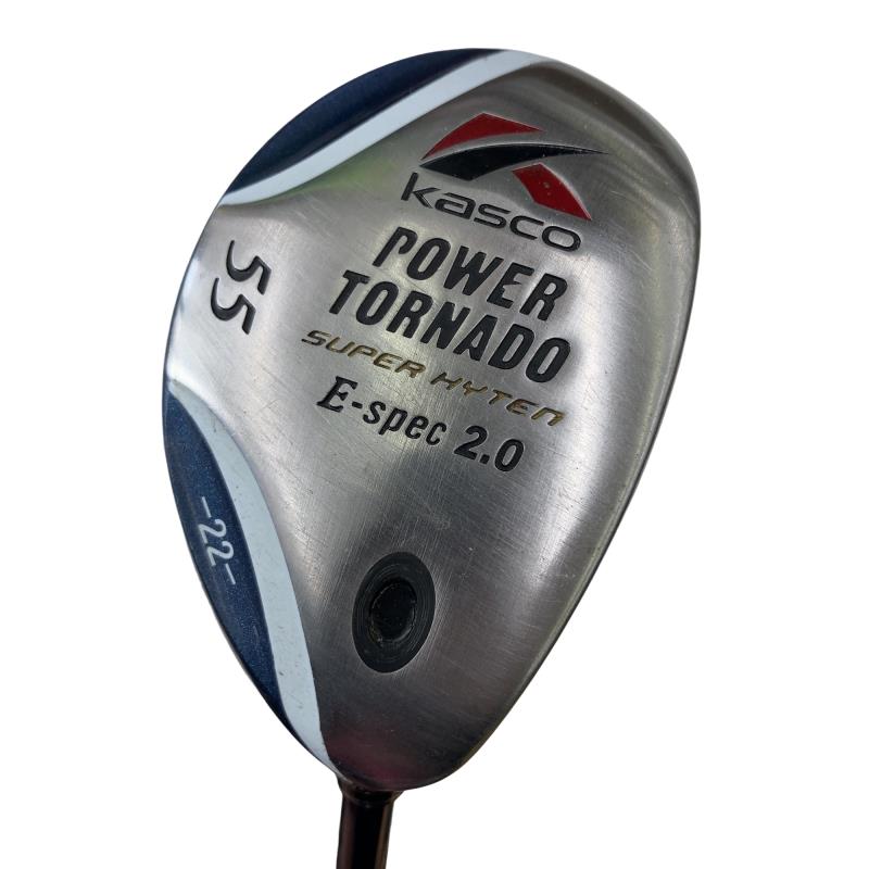【中古】 キャスコ POWER TORNADO E-Spec 2.0 55 レディース ユーティリティ UT POWER TORNADO E-Spec 2.0 (フレックスL) レディース 女性用 右利き 右用 Dランク ゴルフクラブ
