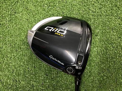 【中古】 テーラーメイド Qi10 MAX 9° ドライバー DR Diamana BLUE TM50(Qi10 DR) (フレックスS) メンズ 男性用 右利き 右用 Cランク ゴルフクラブ
