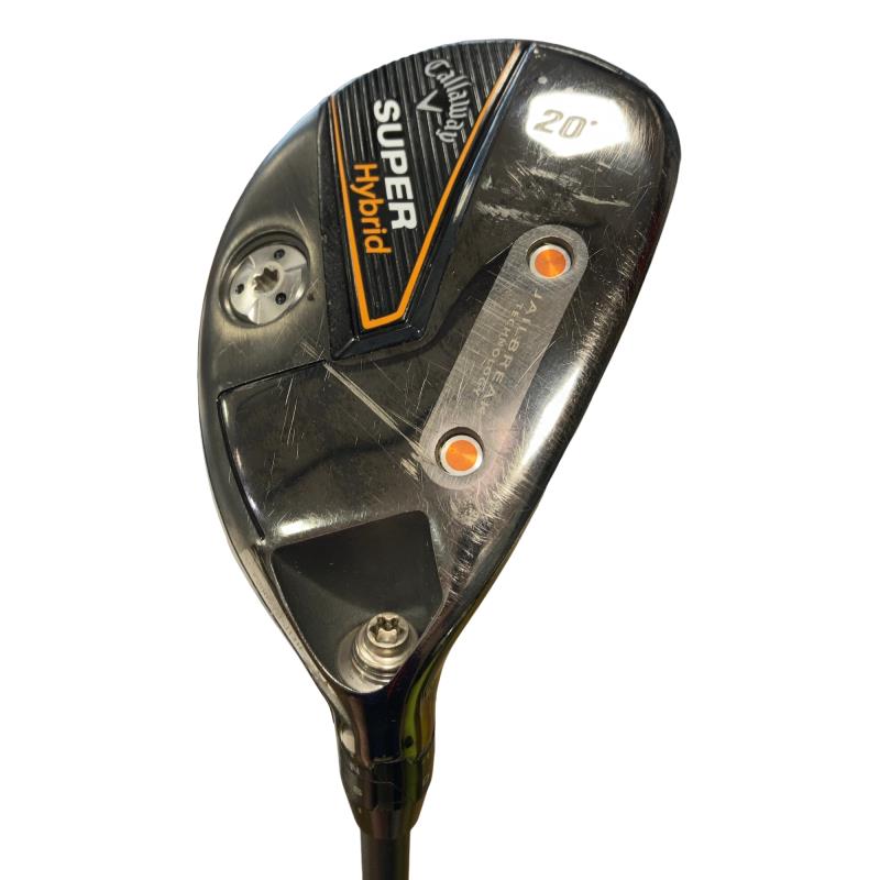 【中古】 キャロウェイ SUPER Hybrid 20&deg; ユーティリティ UT リシャフト (フレックスその他) メンズ 男性用 右利き 右用 Cランク ゴルフクラブ｜ゴルフパートナー 中古クラブ店
