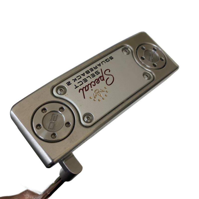 【中古】 タイトリスト SCOTTY CAMERON Special select SQUAREBACK 2 33インチ パター PT スチール (フレックスその他) メンズ 男性用 右利き 右用 Cランク ゴルフクラブ｜ゴルフパートナー 中古クラブ店