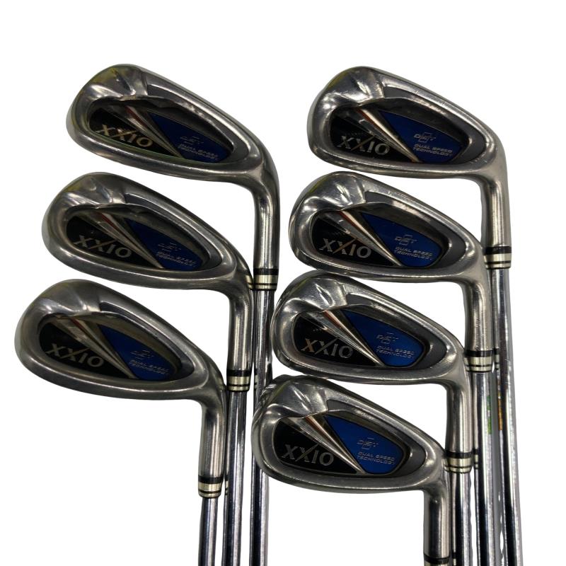 【中古】 ダンロップ XXIO(2014) 8S アイアンセット IR NS PRO 900GH D.S.T for XXIO (フレックスS) メンズ 男性用 右利き 右用 Dランク ゴルフクラブ