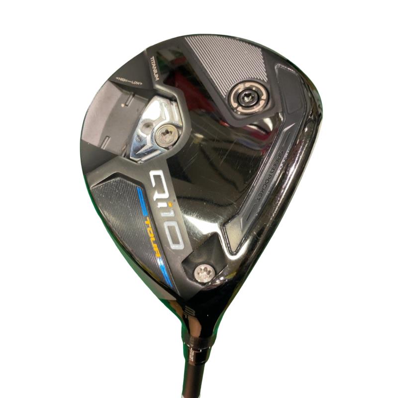 【中古】 テーラーメイド Qi10 TOUR 3W フェアウェイウッド FW 純正特注シャフト (フレックスX) メンズ 男性用 右利き 右用 Cランク ゴルフクラブ