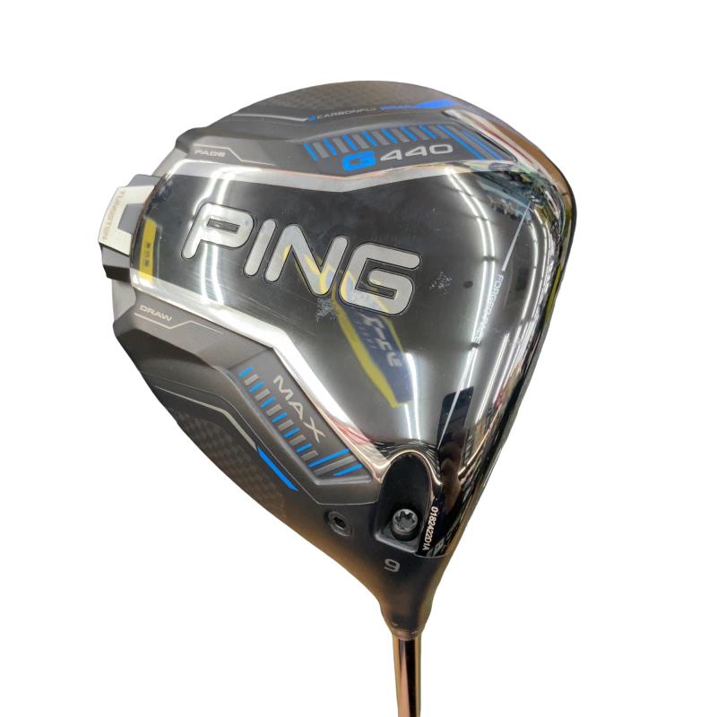 【中古】 ピン G440 MAX  9° １番ウッド DR PING TOUR 2.0 BLACK 65(DR) (フレックスS) メンズ 成人男性用 右利き 右用 C序列付ける ゴルフ野球クラブ