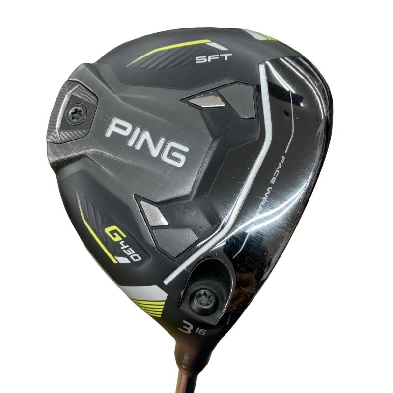 【中古】 ピン G430 SFT 3W フェアウェイウッド FW PING TOUR 2.0 BLACK 65(FW) (フレックスS) メンズ 男性用 右利き 右用 Cランク ゴルフクラブ 24,043円