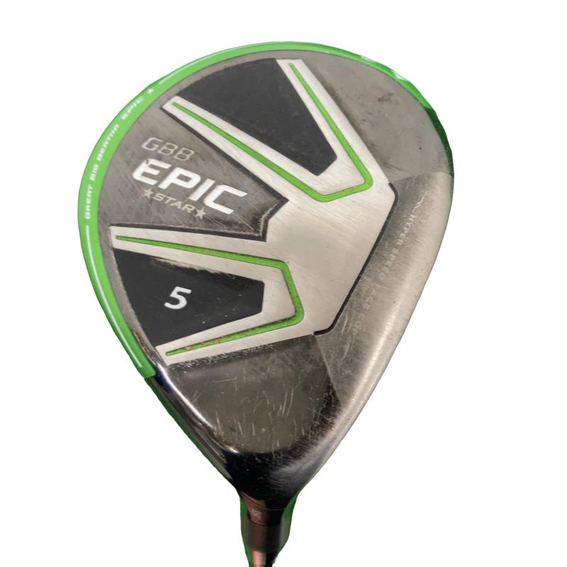 【中古】 キャロウェイ GBB EPIC STAR 5W フェアウェイウッド FW リシャフト (フレックスその他) メンズ 男性用 右利き 右用 Cランク ゴルフクラブ