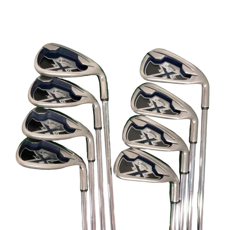 【中古】 キャロウェイ X・20(新溝適合) 8S USA アイアンセット IR Callaway Golf Steel (フレックスUNI) メンズ 男性用 右利き 右用 Cランク ゴルフクラブ|ゴルフパートナー 中古クラブ店