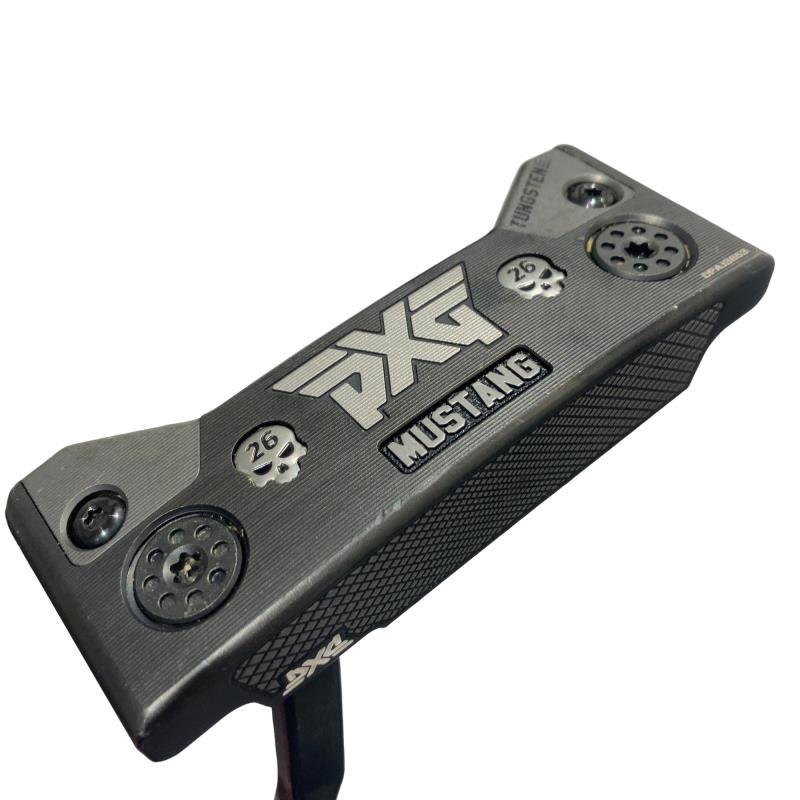 【中古】 PXG BATTLE READY MUSTANG(スラント) パター PT スチール写真 (フレックス余分の物) メンズ 成人男性用 右利き 右用 C価値づける ゴルフ野球クラブ