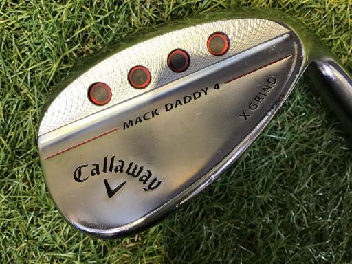 【中古】 キャロウェイ MACK DADDY 4 クロムメッキ 58°/12°W ウェッジ WG NS PRO MODUS3 TOUR120 (フレックスS) メンズ 男性用 右利き 右用 Dランク ゴルフクラブ