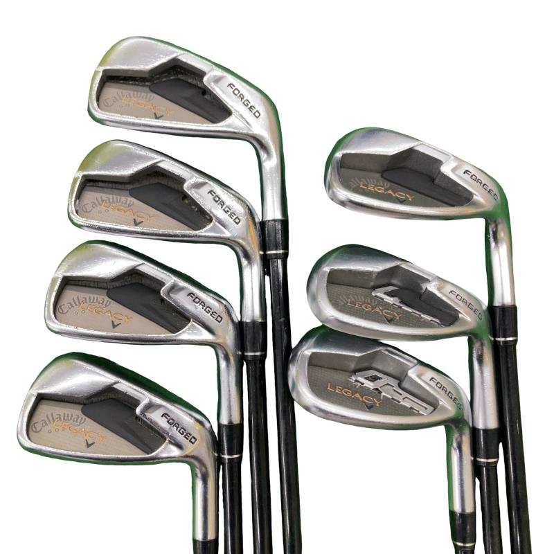 【中古】 キャロウェイ LEGACY 8S アイアンセット IR LEGACY 60i (フレックスSR) メンズ 男性用 右利き 右用 Cランク ゴルフクラブ