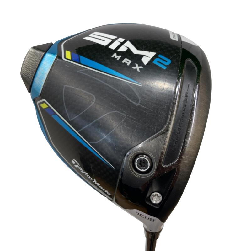 【中古】 テーラーメイド SIM2 MAX 10.5° ドライバー DR TENSEI BLUE TM50(SIM2 DR) (フレックスR) メンズ 男性用 右利き 右用 Cランク ゴルフクラブ