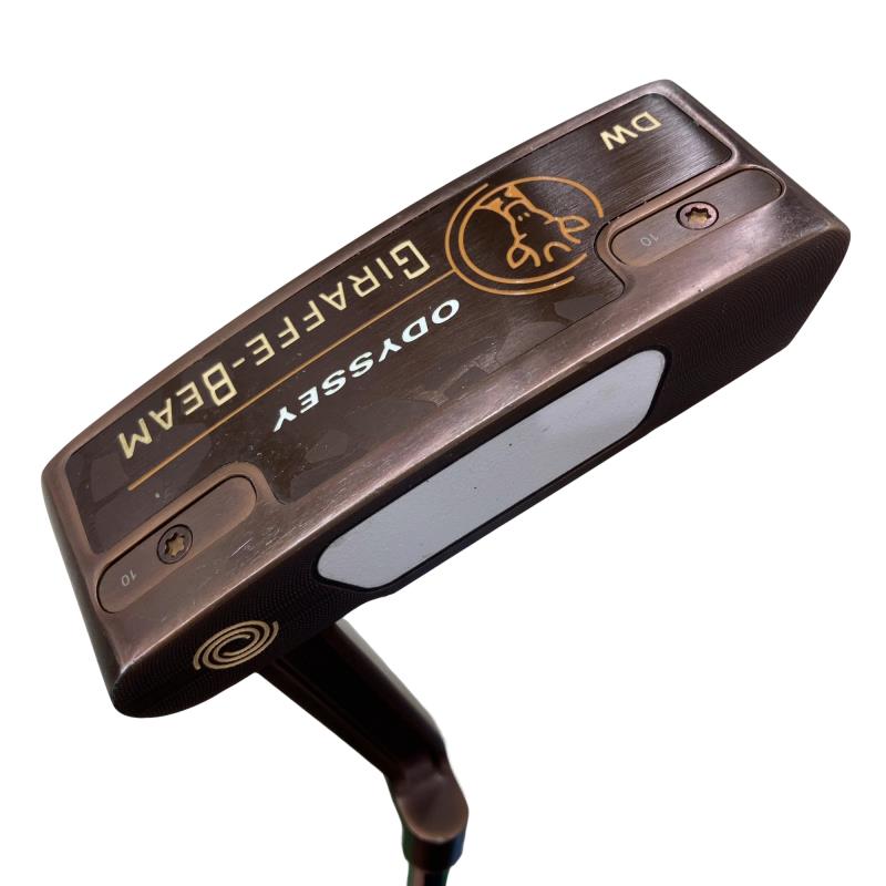 【中古】 オデッセイ GIRAFFE-BEAM DOUBLE WIDE 34インチ パター PT STROKE LAB 90 スチール (フレックスその他) メンズ 男性用 右利き 右用 Dランク ゴルフクラブ