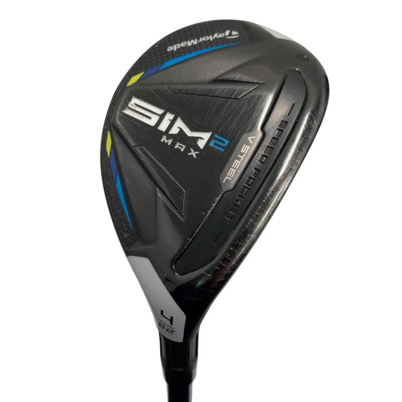 【中古】 仕立て屋お手伝いさん SIM2 MAX U4 ありがた味 UT TENSEI BLUE TM60(SIM2 UT) (フレックスS) メンズ 成人男性用 右利き 右用 C位置づける ゴルフ野球クラブ