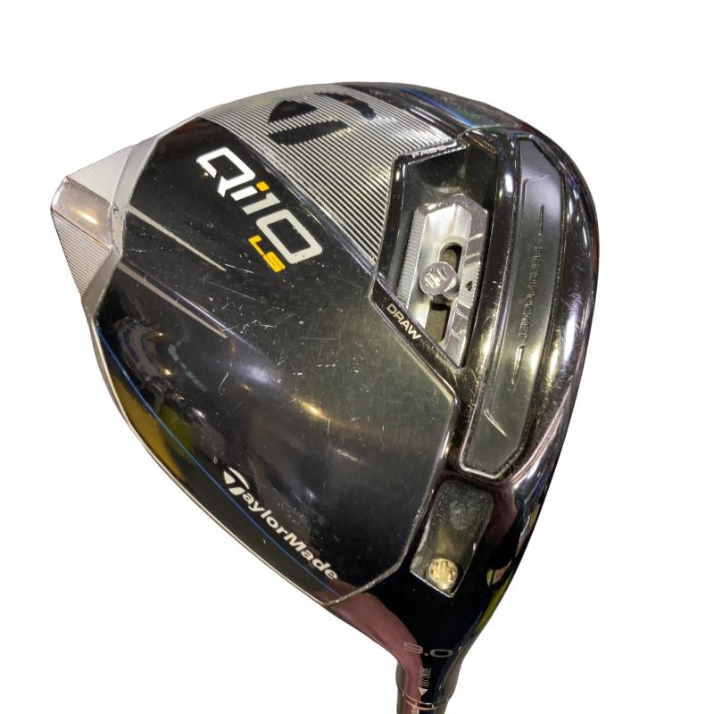 【中古】 テーラーメイド Qi10 LS 9° ドライバー DR 純正特注シャフト (フレックスS) メンズ 男性用 右利き 右用 Cランク ゴルフクラブ 35,430円