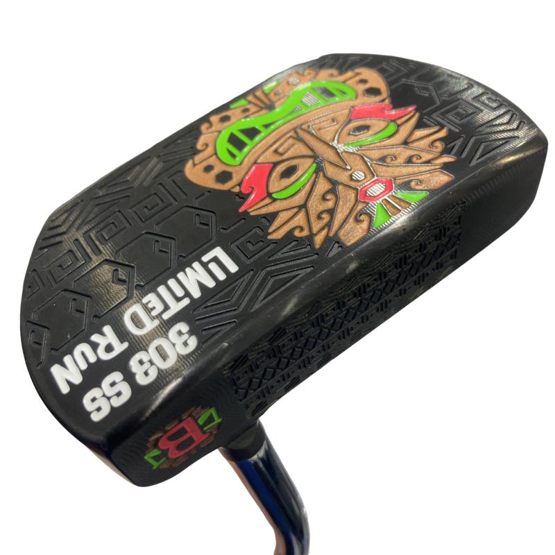 【中古】 ベティナルディ BETTINARDI 各種お手てお手伝いさん パター PT スチール写真/炭素 (フレックス余分の物) ユニ一発やる 共用 両利き 両面 B位置づける ゴルフ野球クラブ