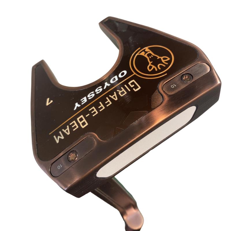 【中古】 オデッセイ GIRAFFE-BEAM #7 33インチ パター PT STROKE LAB 90 スチール (フレックスその他) メンズ 男性用 右利き 右用 Bランク ゴルフクラブ