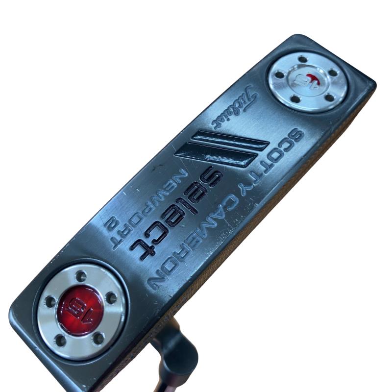 【中古】 タイトリスト SCOTTY CAMERON select NEWPORT 2 34インチ パター PT スチール (フレックスその他) メンズ 男性用 右利き 右用 Cランク ゴルフクラブ｜ゴルフパートナー 中古クラブ店