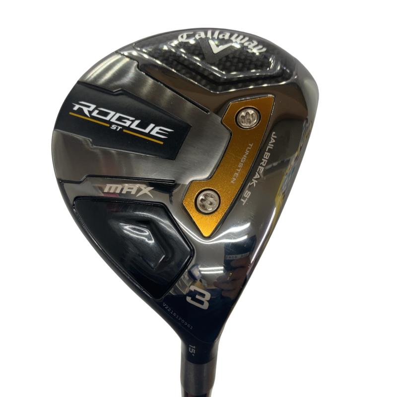 【中古】 キャロウェイ ROGUE ST MAX 3W フェアウェイウッド FW リシャフト (フレックスその他) メンズ 男性用 右利き 右用 Cランク ゴルフクラブ