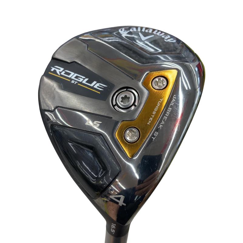 【中古】 キャロウェイ ROGUE ST LS 4W フェアウェイウッド FW TENSEI 55 for CW(ROGUE ST FW) (フレックスS) メンズ 男性用 右利き 右用 Cランク ゴルフクラブ