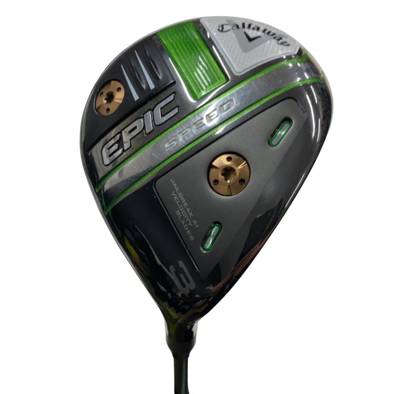 【中古】 キャロウェイ EPIC SPEED◆◆◆ 3W フェアウェイウッド FW リシャフト (フレックス余分の物) メンズ 成人男性用 右利き 右用 C序列付ける ゴルフ野球クラブ