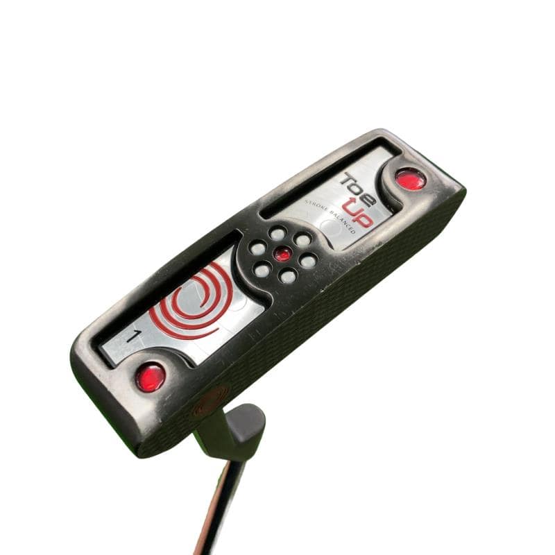 【中古】 オデッセイ Toe Up #1 34インチ パター PT スチール (フレックスその他) メンズ 男性用 右利き 右用 Cランク ゴルフクラブ