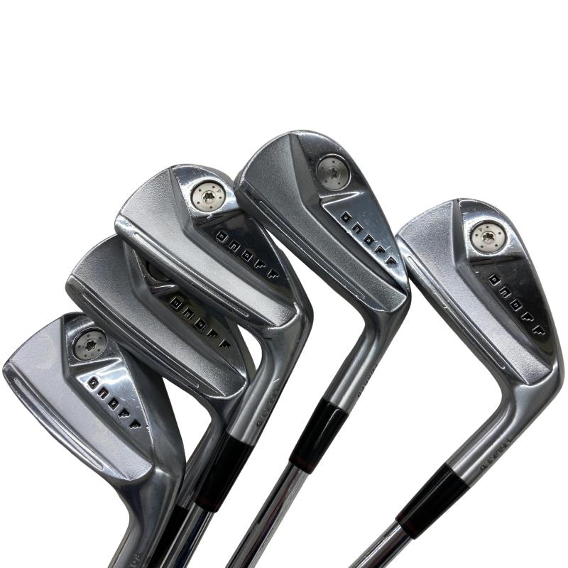 【中古】 ダイワ(グローブライド) ONOFF FORGED(2024) KURO 7S アイアン仕掛ける IR リシャフト (フレックス余分の物) メンズ 成人男性用 右利き 右用 C価値づける ゴルフ野球クラブ