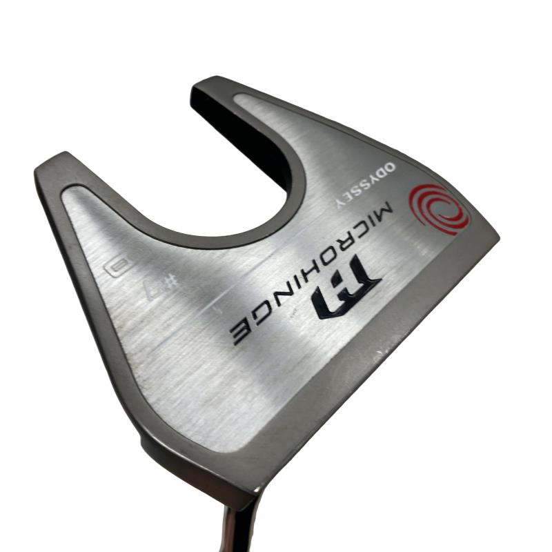 【中古】 オデッセイ MICROHINGE #7 DB 34インチ パター PT スチール (フレックスその他) メンズ 男性用 右利き 右用 Bランク ゴルフクラブ｜ゴルフパートナー 中古クラブ店